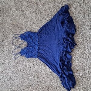 Free People blue dress